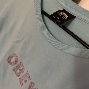Blue Obey shirt
